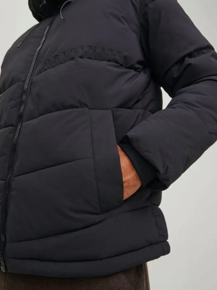 Куртка JORCOPENHAGEN PUFFER JACKET SN 12215130-Black Jack&amp;Jones XXL Черный 12215130-Black фото 4 — интернет-магазин Tapok