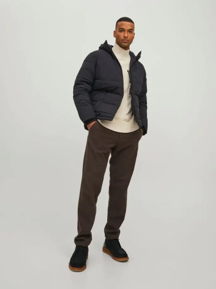 Куртка JORCOPENHAGEN PUFFER JACKET SN 12215130-Black Jack&amp;Jones XXL Черный 12215130-Black фото 5 — интернет-магазин Tapok