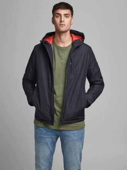 Куртка JORFASTER JACKET 12178108DarkNavy Jack&amp;Jones S Темно-синий 12178108DarkNavy фото 1 — интернет-магазин Tapok