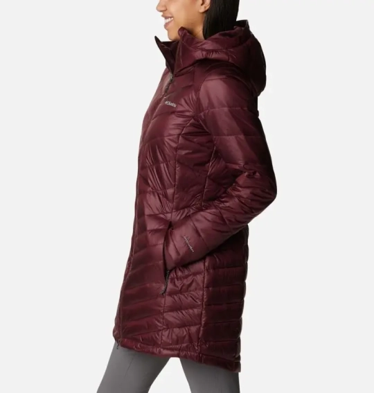 Куртка Joy Peak™ Mid Jacket 1982661CLB-671 Columbia XS (42) Бордовий 1982661CLB-671 фото 3 — інтернет-магазин Tapok