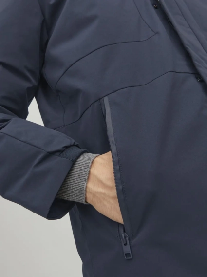 Куртка JPRBLATIGER PARKA SN 12213852-Dark Navy Jack&Jones L Темно-синій 12213852-Dark Navy фото 5 — інтернет-магазин Tapok