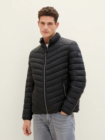 Куртка Light jacket 1038903-29999 Tom Tailor L Чорний 1038903-29999 фото 1 — інтернет-магазин Tapok