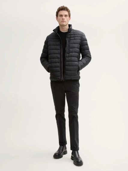 Куртка Light jacket 1044086-29999 Tom Tailor L Черный 1044086-29999 фото 3 — интернет-магазин Tapok
