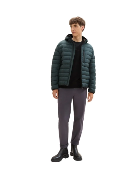 Куртка LIGHT WEIGHT JACKET 1041340-10362 Tom Tailor L Зеленый 1041340-10362 фото 4 — интернет-магазин Tapok