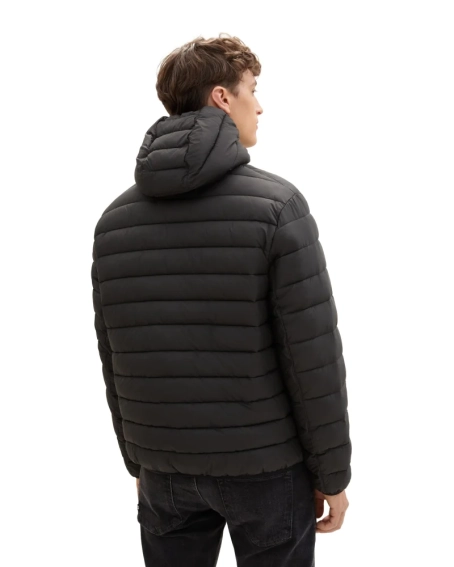Куртка LIGHT WEIGHT JACKET 1041340-29999 Tom Tailor XL Чорний 1041340-29999 фото 2 — інтернет-магазин Tapok