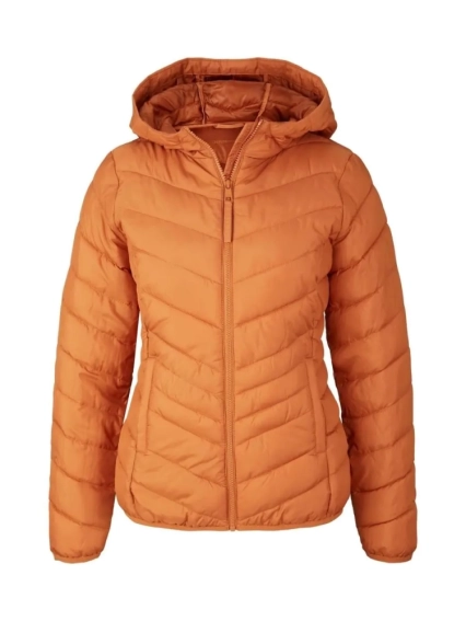 Куртка light weight puffer jacket 1029236-30027 Tom Tailor L Оранжевый 1029236-30027 фото 5 — интернет-магазин Tapok