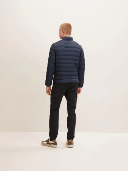Куртка lightweight jacket 1031474-10668 Tom Tailor L Темно-синій 1031474-10668 фото 3 — інтернет-магазин Tapok