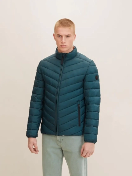 Куртка lightweight jacket 1031474-10834 Tom Tailor L Зеленый 1031474-10834 фото 1 — интернет-магазин Tapok