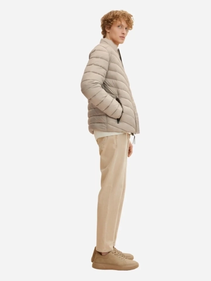 Куртка lightweight jacket 1031474-29154 Tom Tailor L Бежевий 1031474-29154 фото 4 — інтернет-магазин Tapok
