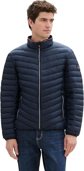 Куртка LIGHTWEIGHT JACKET 1041311-10668 Tom Tailor L Темно-синій 1041311-10668 фото 1 — інтернет-магазин Tapok