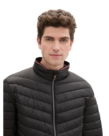 Куртка LIGHTWEIGHT JACKET 1041311-29999 Tom Tailor L Черный 1041311-29999 фото 3 — интернет-магазин Tapok
