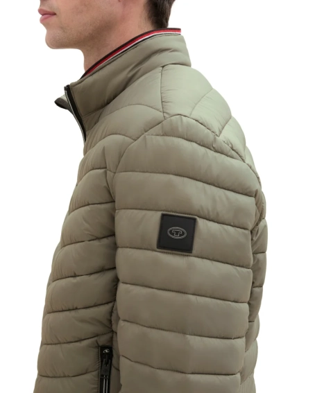 Куртка LIGHTWEIGHT JACKET 1041311-32097 Tom Tailor L Коричневий 1041311-32097 фото 3 — інтернет-магазин Tapok