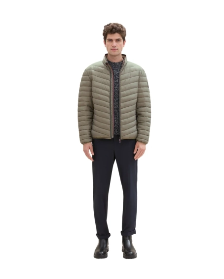 Куртка LIGHTWEIGHT JACKET 1041311-32097 Tom Tailor L Коричневий 1041311-32097 фото 4 — інтернет-магазин Tapok