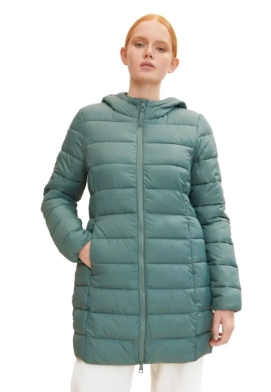 Куртка lightweight puffer coat 1031391-19643 Tom Tailor L Блакитний 1031391-19643 фото 1 — інтернет-магазин Tapok