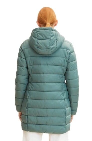 Куртка lightweight puffer coat 1031391-19643 Tom Tailor L Блакитний 1031391-19643 фото 3 — інтернет-магазин Tapok