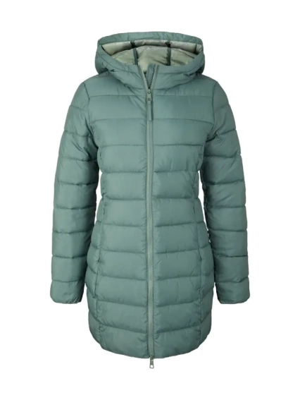 Куртка lightweight puffer coat 1031391-19643 Tom Tailor L Блакитний 1031391-19643 фото 5 — інтернет-магазин Tapok