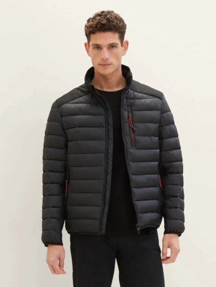 Куртка Men&#39;s Jacket 1038905-29999 Tom Tailor L Черный 1038905-29999 фото 2 — интернет-магазин Tapok