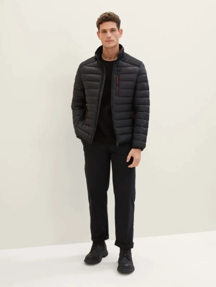 Куртка Men&#39;s Jacket 1038905-29999 Tom Tailor L Черный 1038905-29999 фото 4 — интернет-магазин Tapok