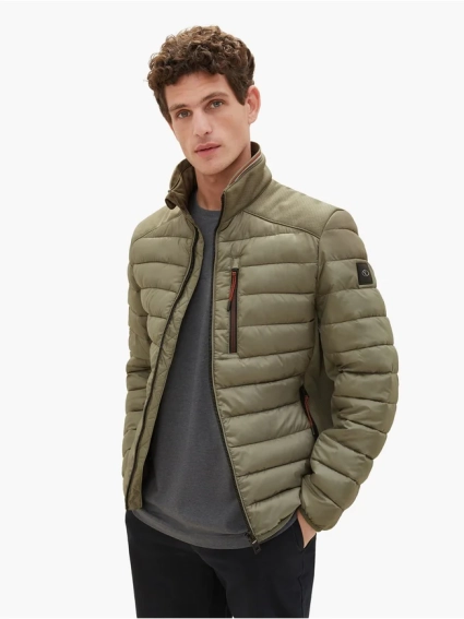 Куртка Men&#39;s Jacket 1038905-32097 Tom Tailor L Хаки 1038905-32097 фото 2 — интернет-магазин Tapok
