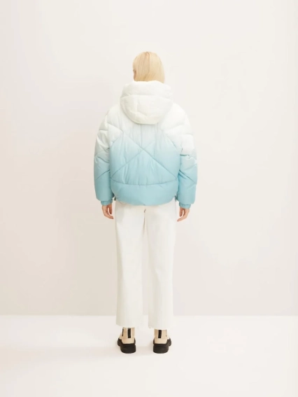 Куртка modern short puffer jacket 1032686-30270 Tom Tailor M Голубой 1032686-30270 фото 3 — интернет-магазин Tapok