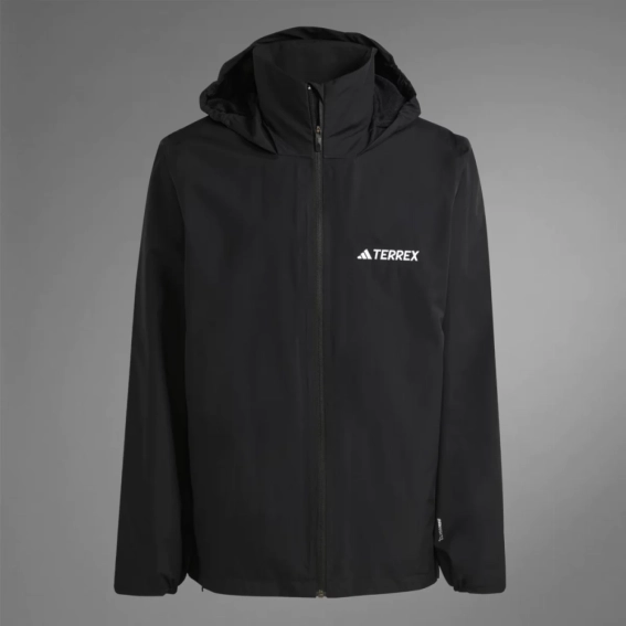 Куртка MT ESS 2L R JKT JM8692 Adidas L Чорний JM8692 фото 6 — інтернет-магазин Tapok