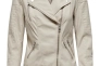 Куртка ONLAVA FAUX LEATHER BIKER OTW NOOS 15102997-Silver Lining ONLY 34 Бежевый 15102997-Silver Lining Фото 4