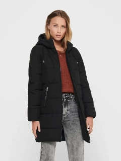 Куртка ONLDOLLY LONG PUFFER COAT OTW NOOS 15205369-Black ONLY M Черный 15205369-Black