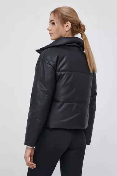 Куртка ONLLYDIA SHORT FAUX LEATHER PUFFER OTW 15235006-Black ONLY L Черный 15235006-Black фото 2 — интернет-магазин Tapok