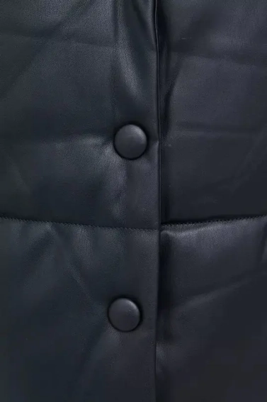 Куртка ONLLYDIA SHORT FAUX LEATHER PUFFER OTW 15235006-Black ONLY L Черный 15235006-Black фото 5 — интернет-магазин Tapok