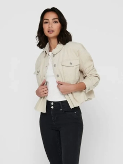 Куртка ONLMARINA-ENY LIFE L/S CORD JACKET PNT 15222456 Pumice Stone ONLY S Бежевый 15222456PumiceStone