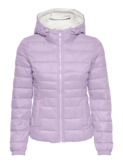 Куртка ONLNEWTAHOE CONTRAST HOOD JACKET CC OTW 15205758 Orchid Bloom ONLY XS Сиреневый 15205758OrchidBloom