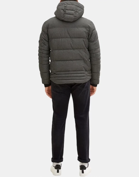 Куртка padded jacket 1032486-28007 Tom Tailor L Темно-серый 1032486-28007 фото 2 — интернет-магазин Tapok