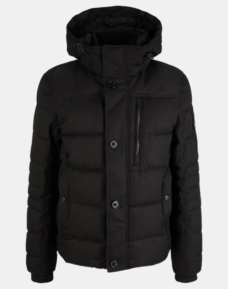 Куртка padded jacket 1032486-29999 Tom Tailor L Черный 1032486-29999 фото 3 — интернет-магазин Tapok