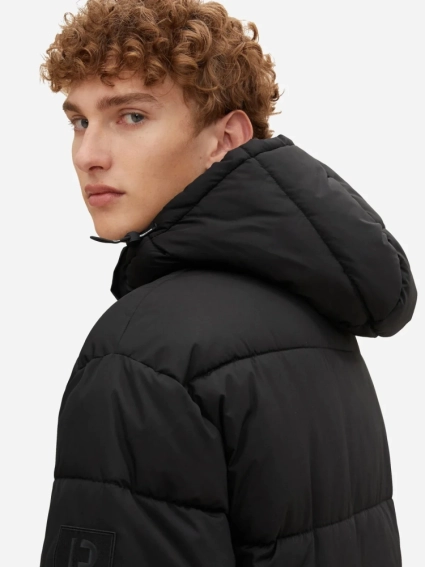 Куртка padded winter jacket 1032434-29999 Tom Tailor L Чорний 1032434-29999 фото 4 — інтернет-магазин Tapok