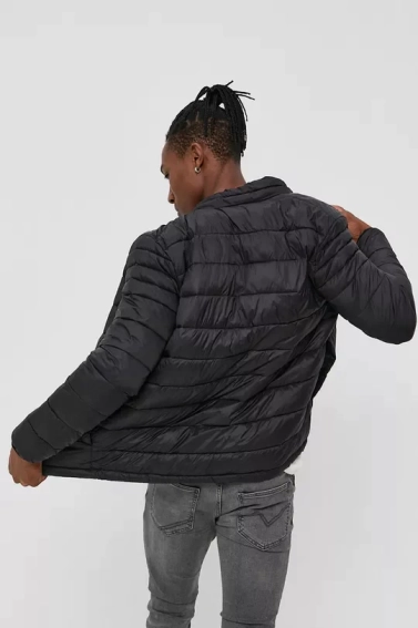 Куртка PKTSSA GEORGE PUFFER COLLAR 12191699-Black Jack&amp;Jones M Черный 12191699-Black фото 2 — интернет-магазин Tapok