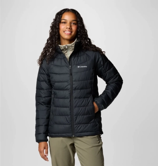 Куртка POWDER LITE™ II FULL ZIP JAC 2089451010 Columbia L Чорний 2089451010 фото 1 — інтернет-магазин Tapok