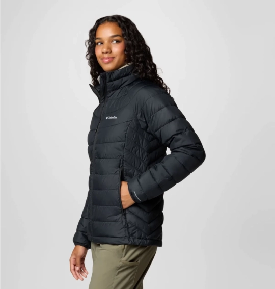 Куртка POWDER LITE™ II FULL ZIP JAC 2089451010 Columbia L Чорний 2089451010 фото 2 — інтернет-магазин Tapok