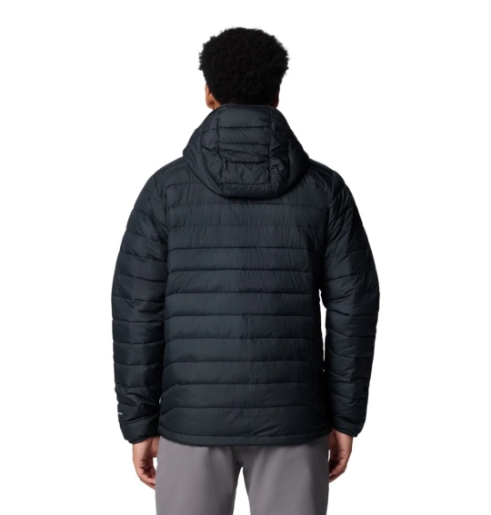 Куртка POWDER LITE™ II HOODED JACKE 2086944010 Columbia L Чорний 2086944010 фото 3 — інтернет-магазин Tapok