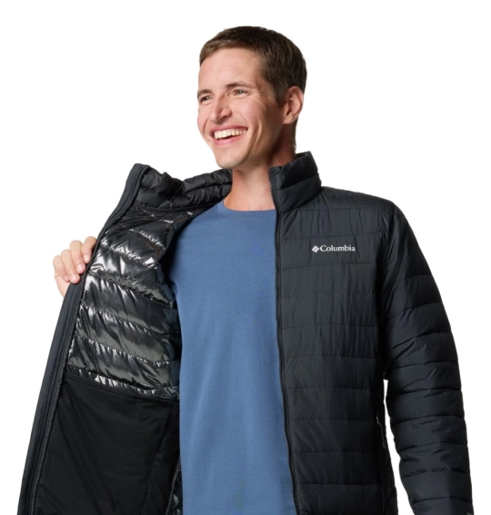 Куртка POWDER LITE™ II JACKET 2086964010 Columbia L Чорний 2086964010 фото 2 — інтернет-магазин Tapok