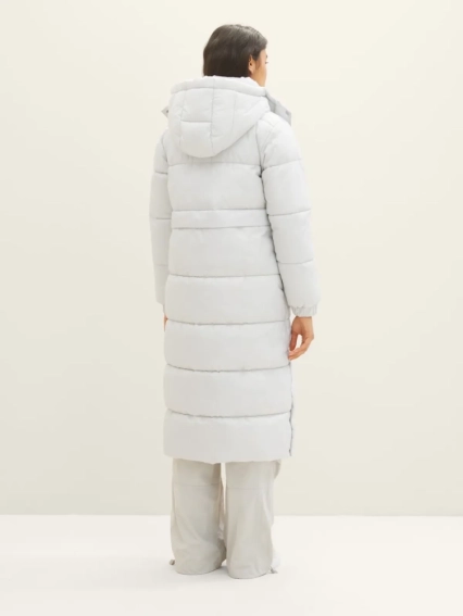 Куртка Puffer coat with hood 1037596ХХ32253 Tom Tailor L Белый 1037596ХХ32253 фото 3 — интернет-магазин Tapok