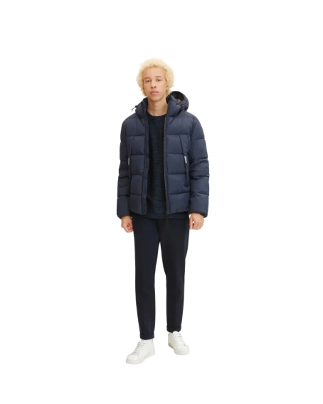Куртка puffer jacket 1032429-10668 Tom Tailor L Темно-синій 1032429-10668 фото 5 — інтернет-магазин Tapok