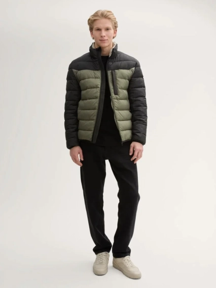 Куртка PUFFER JACKET 1043825-23802 Tom Tailor L Зеленый 1043825-23802 фото 3 — интернет-магазин Tapok