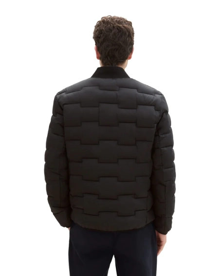 Куртка QUILTED BOMBER JACKET 1042119-29999 Tom Tailor S Черный 1042119-29999 фото 2 — интернет-магазин Tapok