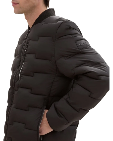 Куртка QUILTED BOMBER JACKET 1042119-29999 Tom Tailor S Черный 1042119-29999 фото 3 — интернет-магазин Tapok