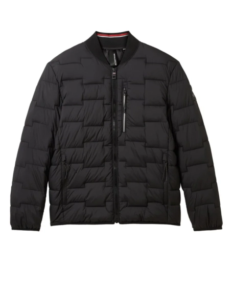 Куртка QUILTED BOMBER JACKET 1042119-29999 Tom Tailor S Черный 1042119-29999 фото 5 — интернет-магазин Tapok