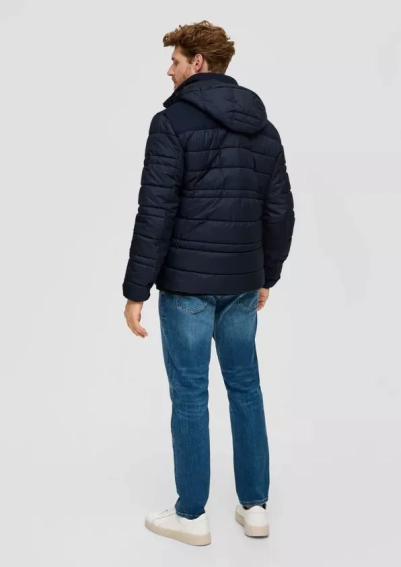 Куртка Quilted jacket в смеси материалов 2131728.5978 s.Oliver S Темно-синий 2131728.5978 фото 2 — интернет-магазин Tapok