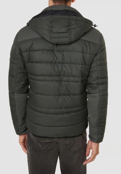 Куртка Quilted jacket в смеси материалов 2131728.7909 s.Oliver L Хаки 2131728.7909 фото 2 — интернет-магазин Tapok