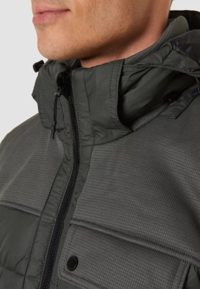 Куртка Quilted jacket в смеси материалов 2131728.7909 s.Oliver L Хаки 2131728.7909 фото 3 — интернет-магазин Tapok