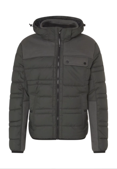 Куртка Quilted jacket в смеси материалов 2131728.7909 s.Oliver L Хаки 2131728.7909 фото 6 — интернет-магазин Tapok