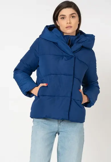 Куртка SARA SHORT PUFFER JACKET OTW 15209392 Sodalite ONLY M Синій 15209392Sodalite фото 2 — інтернет-магазин Tapok